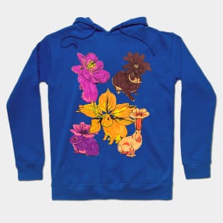 Flower Bunnies Hoodie